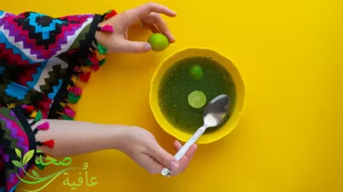 عمل الملوخية بالشوربة 