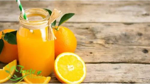 Orange and Mango Juice 