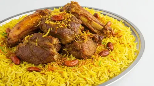 الكبسة باللحم 