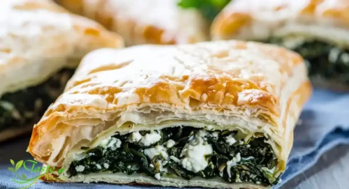 Feta Spinach Filo Pastry  